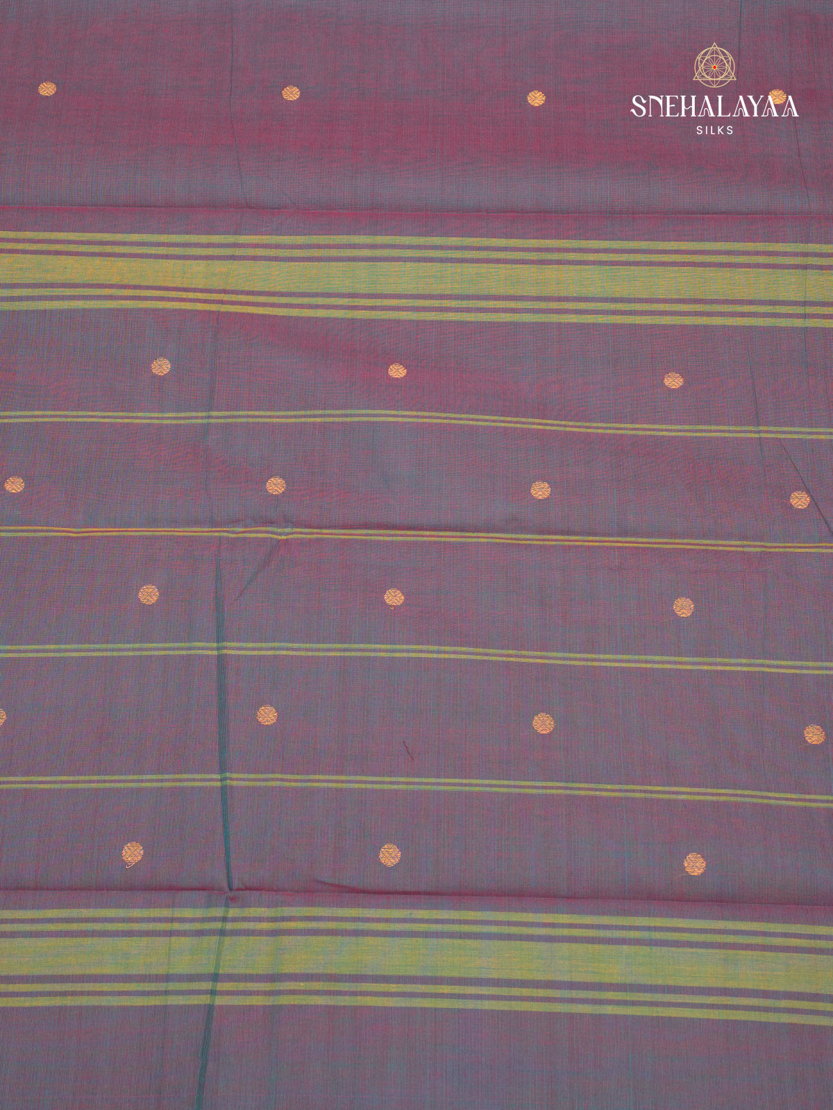 Blue Chettinad Cotton Saree