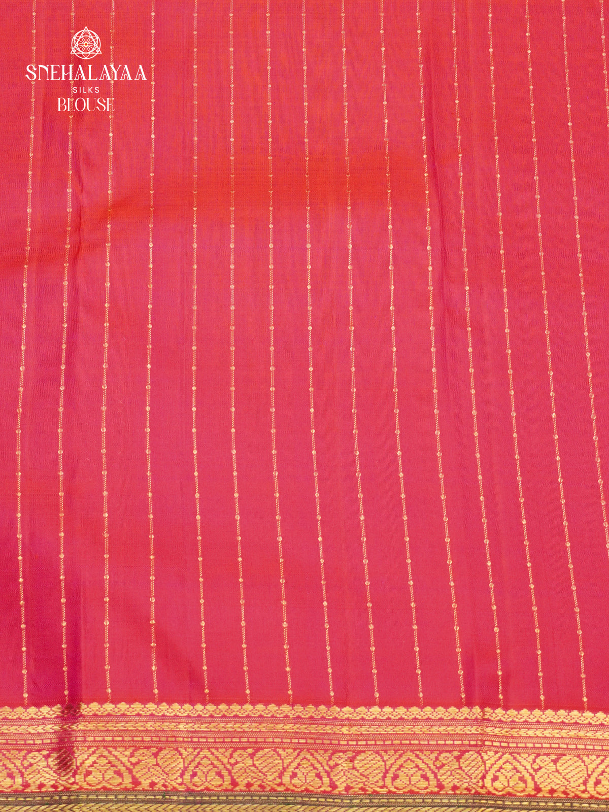 Rani Pink Kanjivaram Silk Saree
