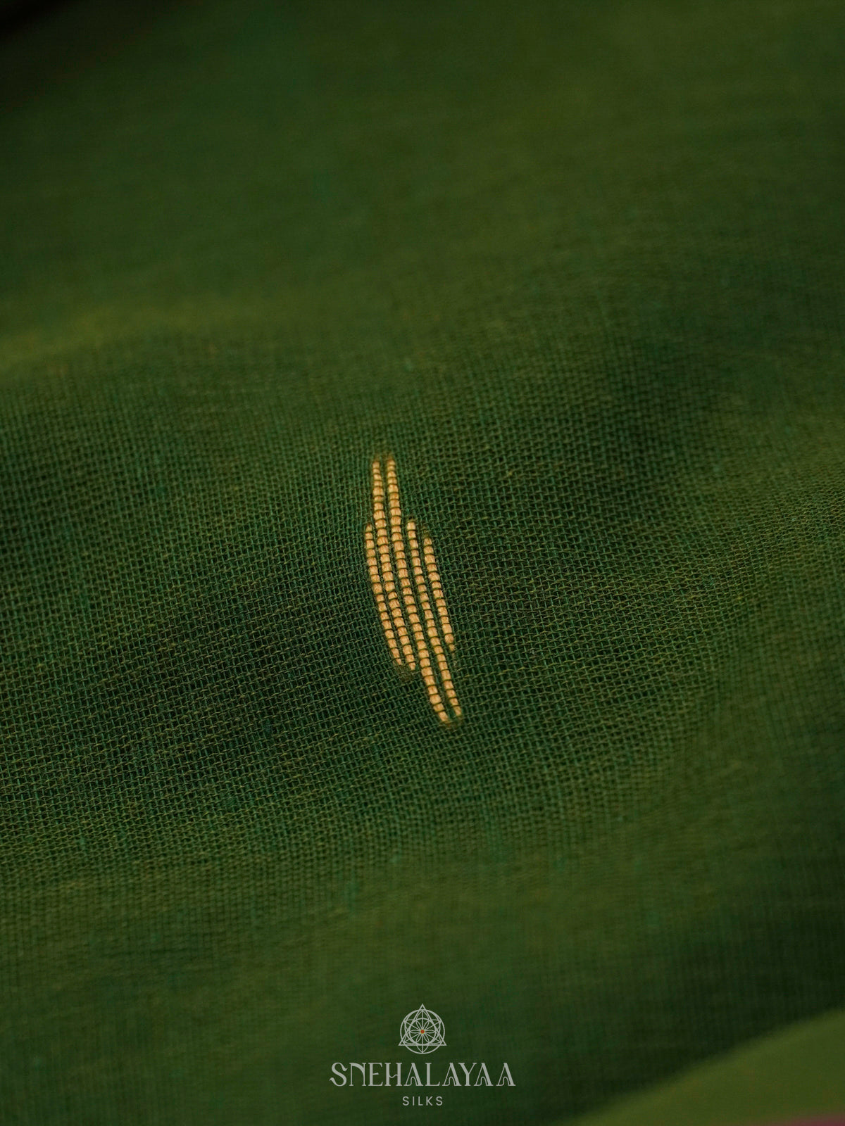 Green Sambalpuri Cotton Saree