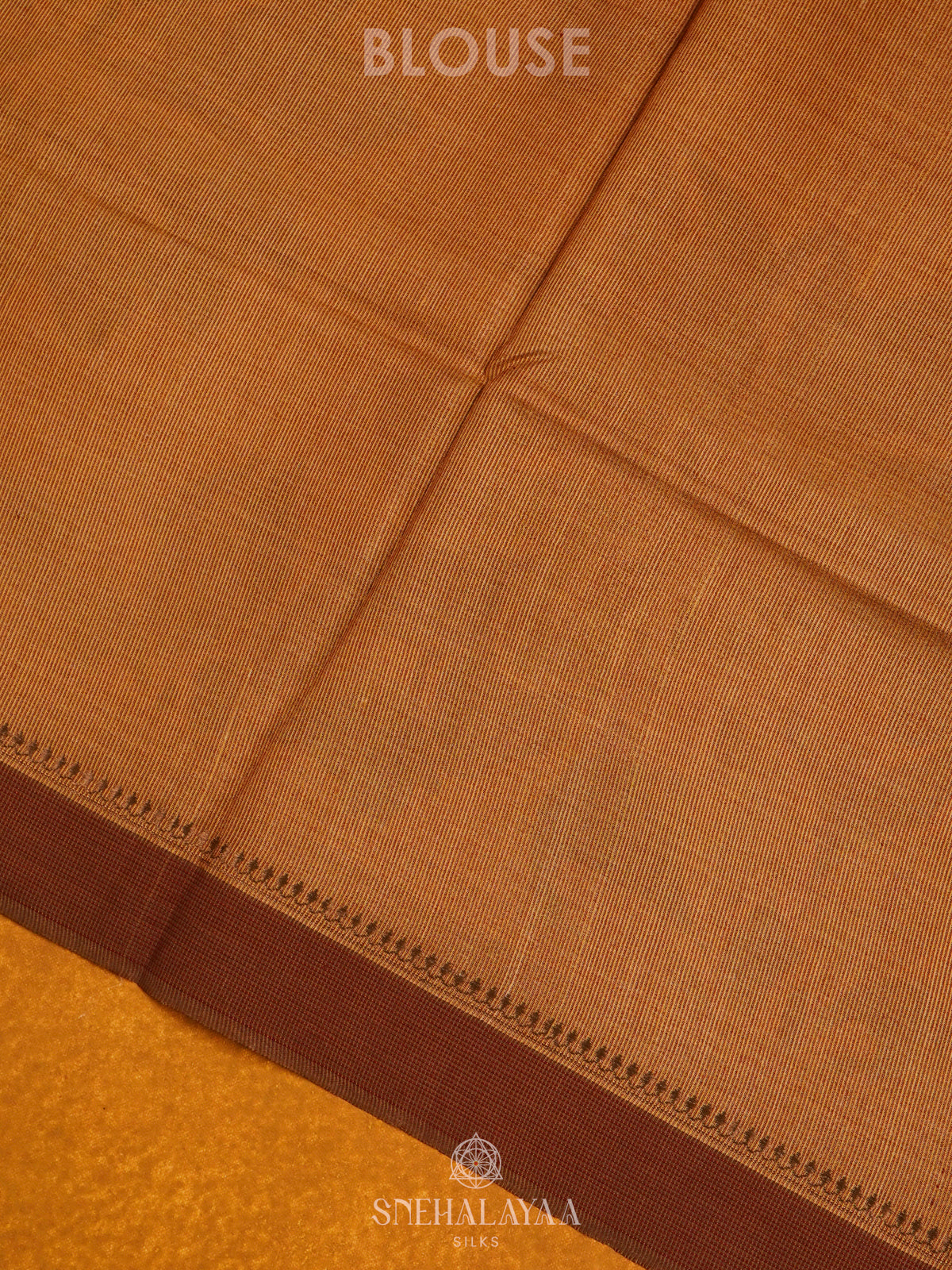 Yellow Tussar Saree