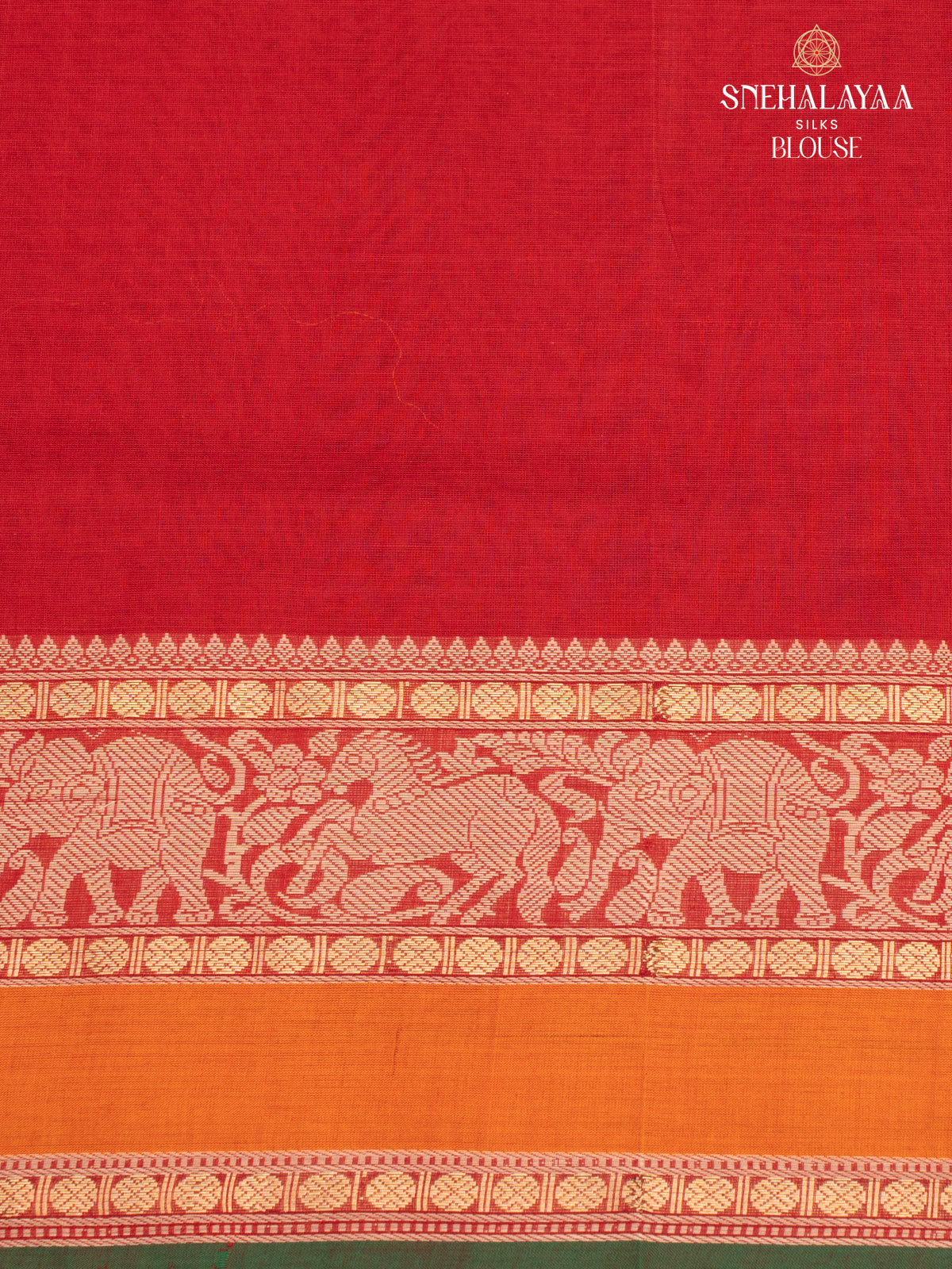 Brown Kanchi Cotton Saree