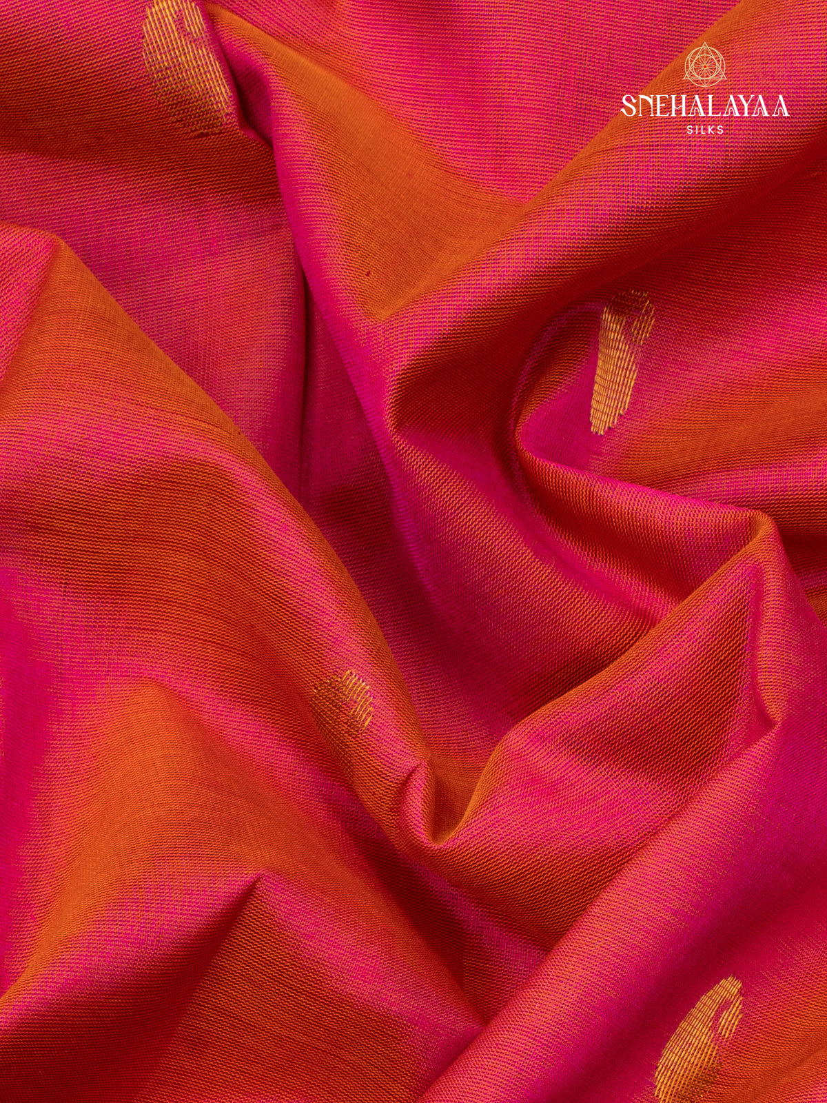 Pink Kanchi Silk Cotton Saree