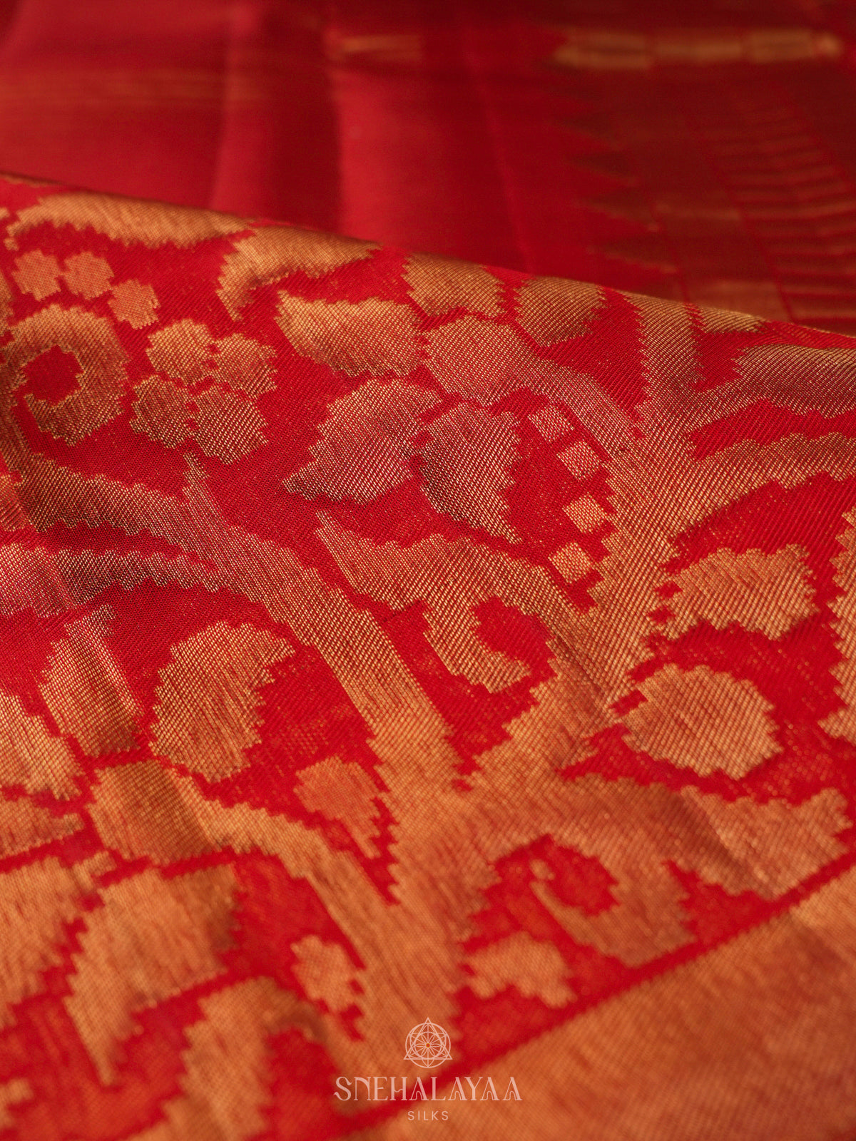 Red Kanjivaram Silk Saree