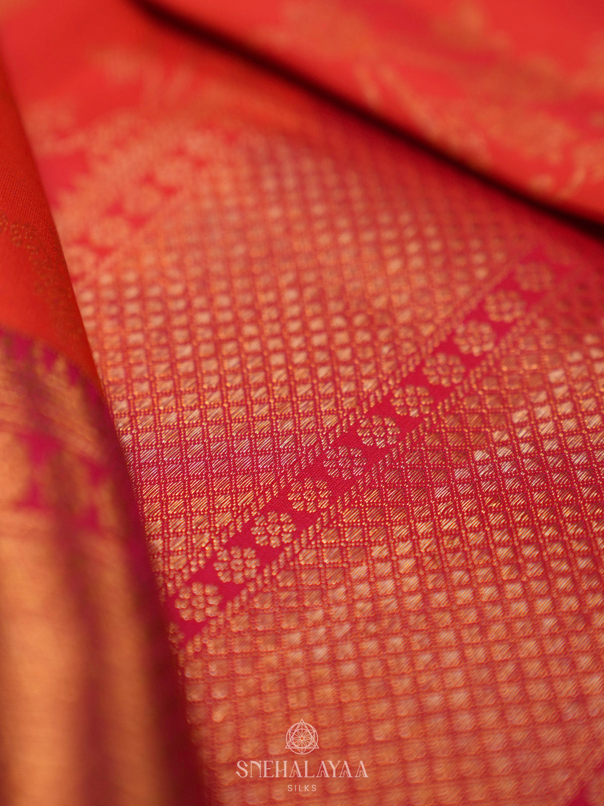 Pink Kanjivaram Silk Saree