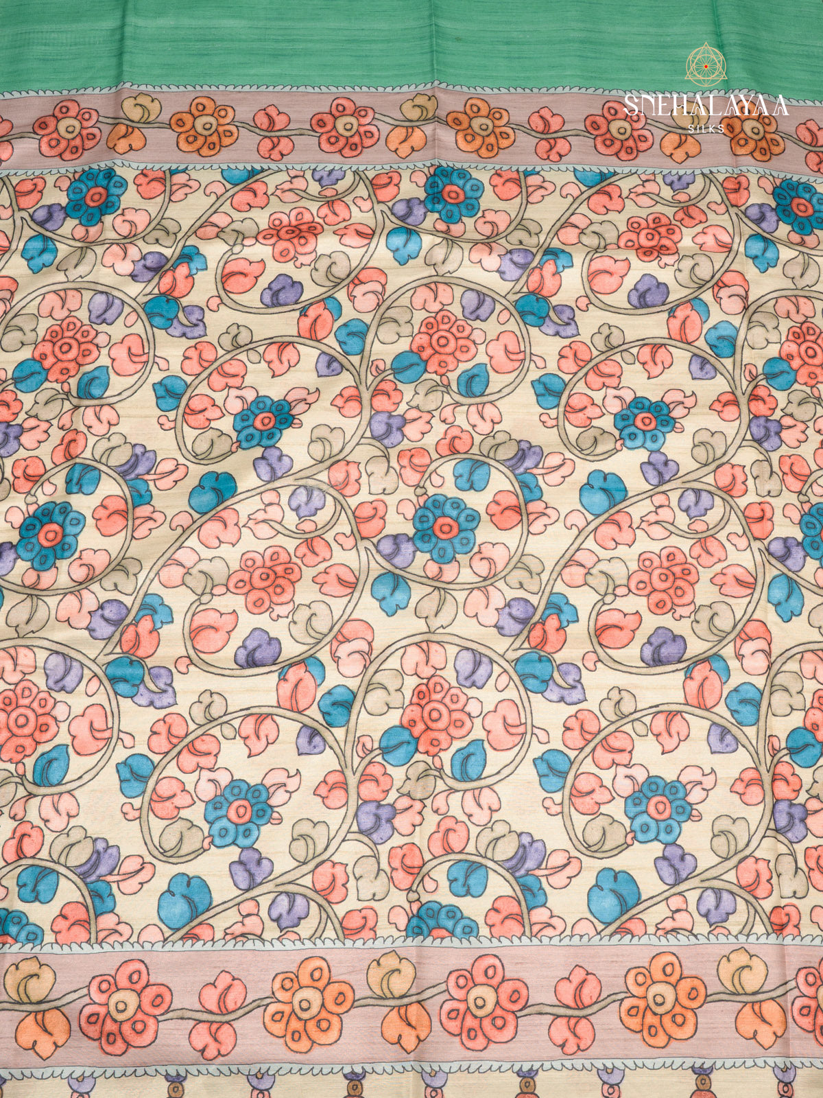 Light Green Matka Saree