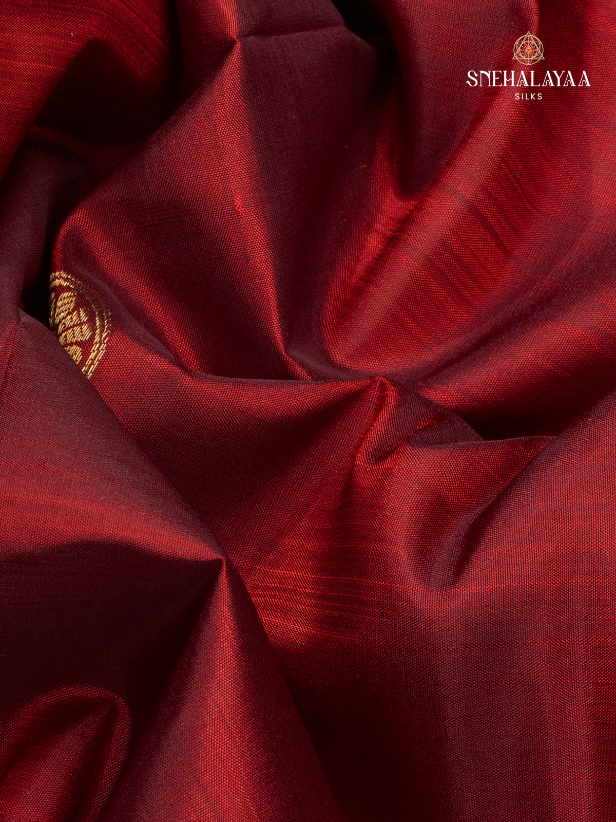 Maroon Kanjivaram Silk Saree
