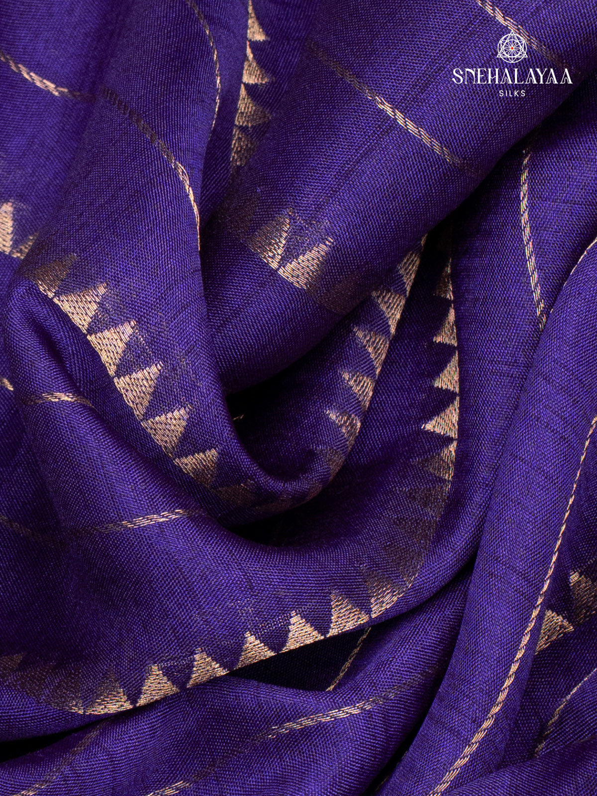 Royal Blue Dola Silk Saree