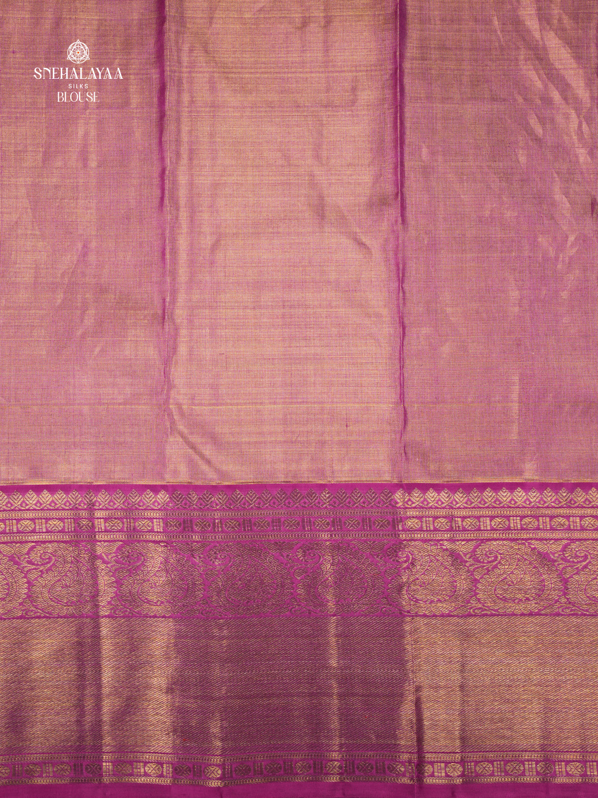 Blush Pink Kanjivaram Silk Saree