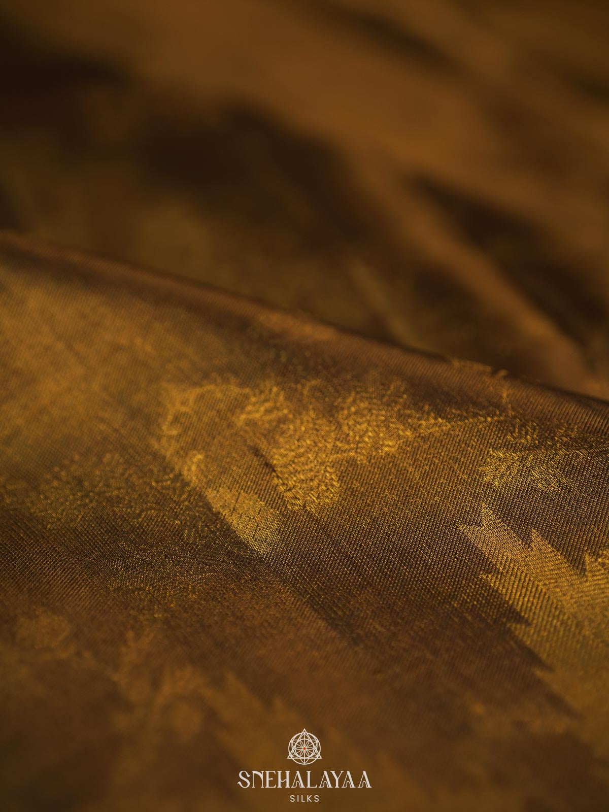Bronze Kanjivaram Silk Saree