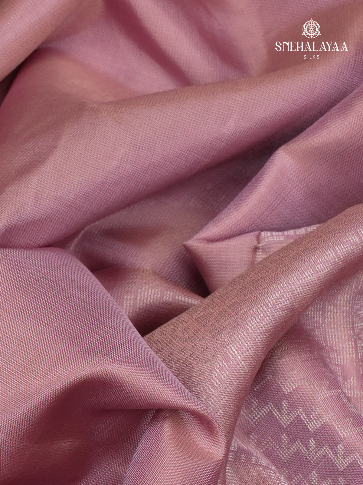 Lavender kanjivaram Soft Silk Saree