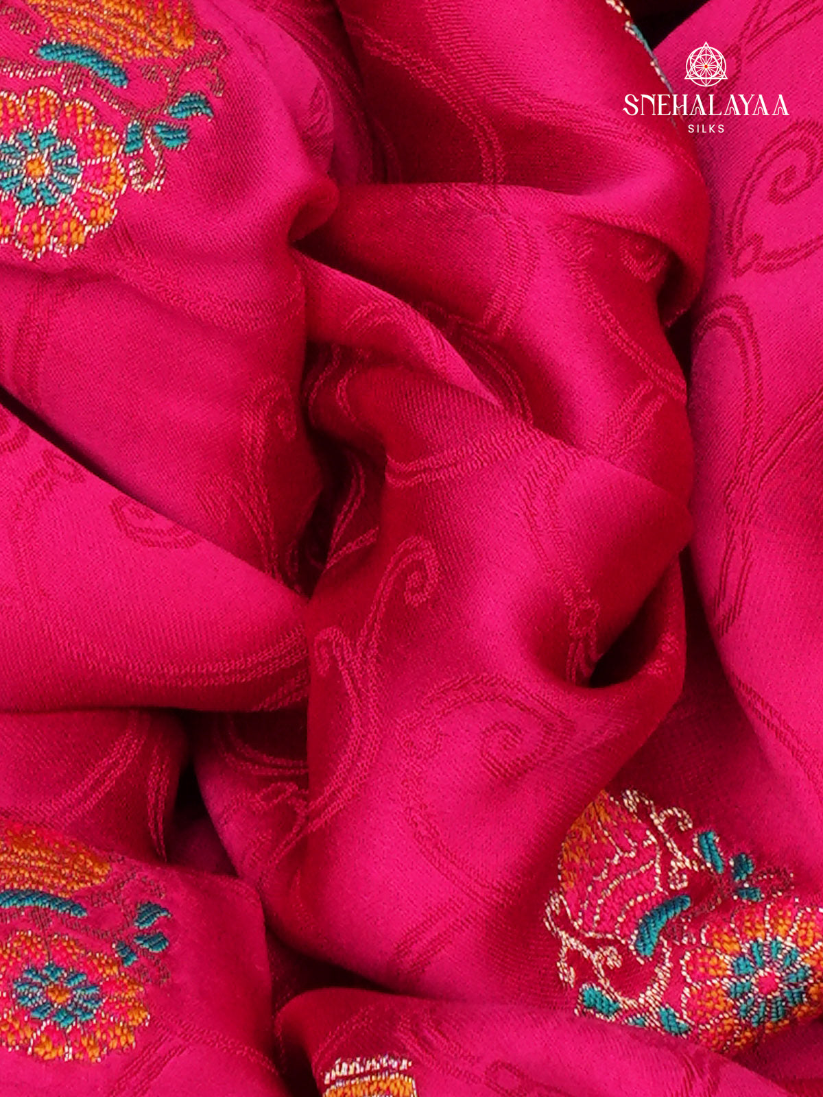 Rani Banaras Silk Saree