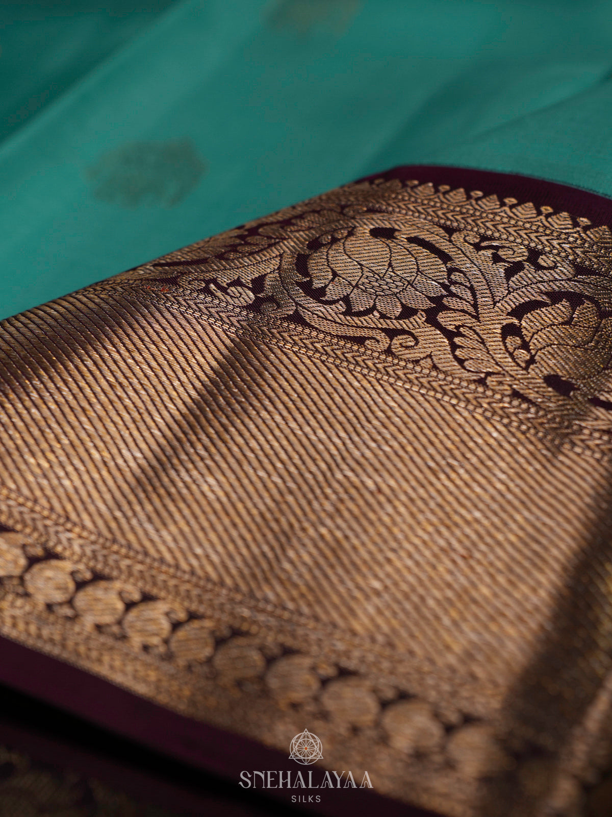 Blue Kanjivaram Silk Saree