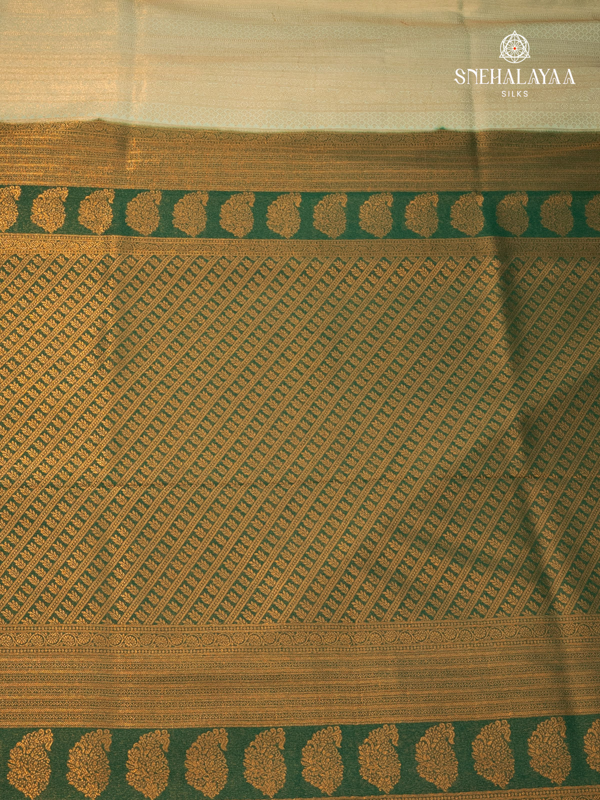 Pastel Green Soft Silk Saree