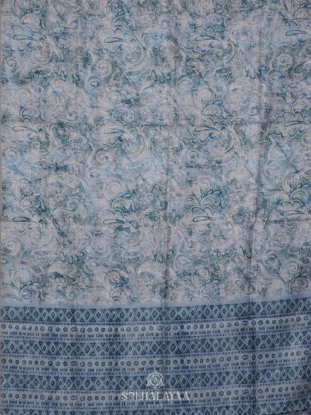 Off White Tussar Saree