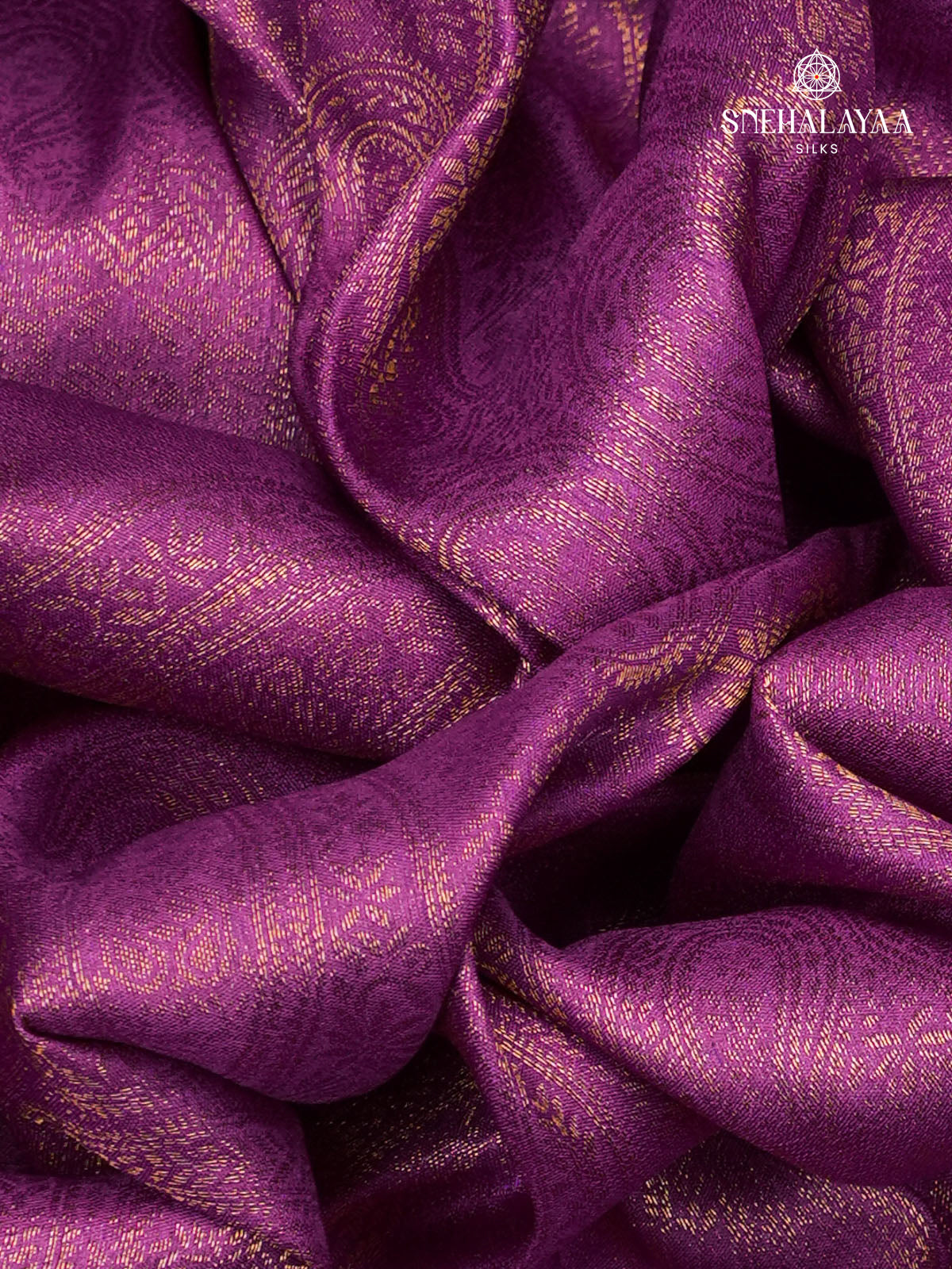 Rich Purple Soft Silk Saree