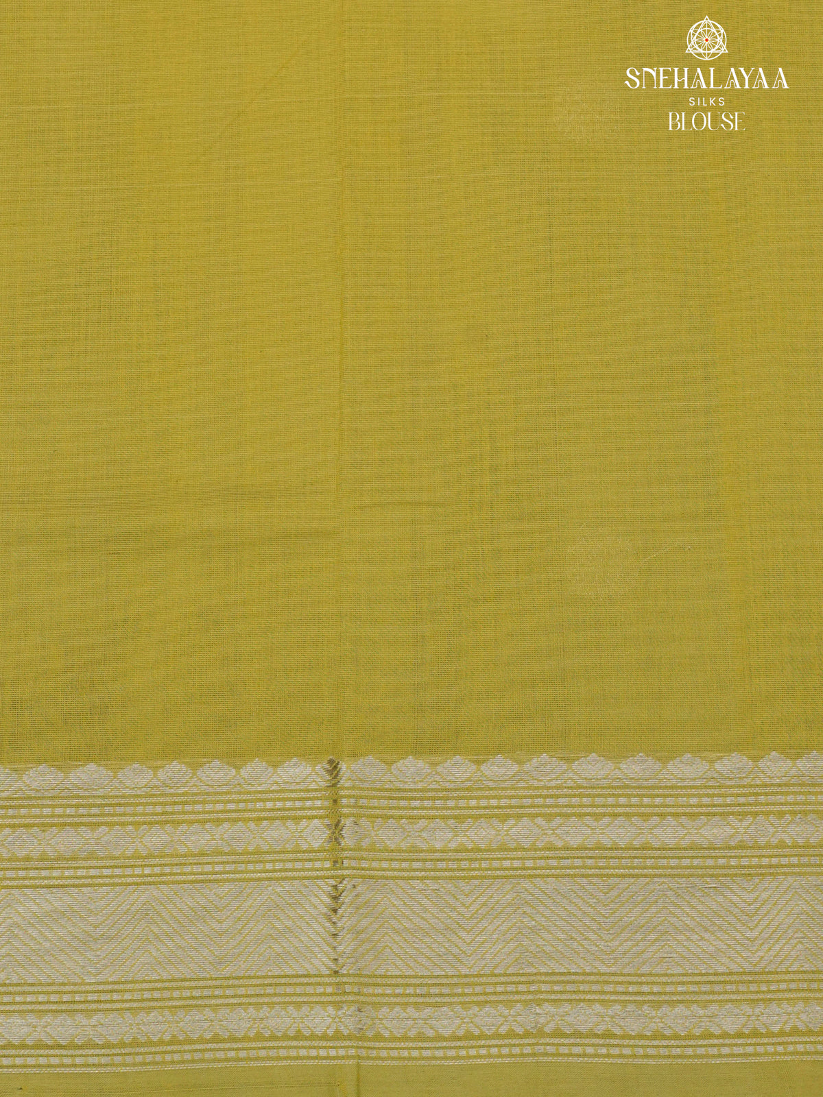 Olive Green Venkatagiri Cotton Saree