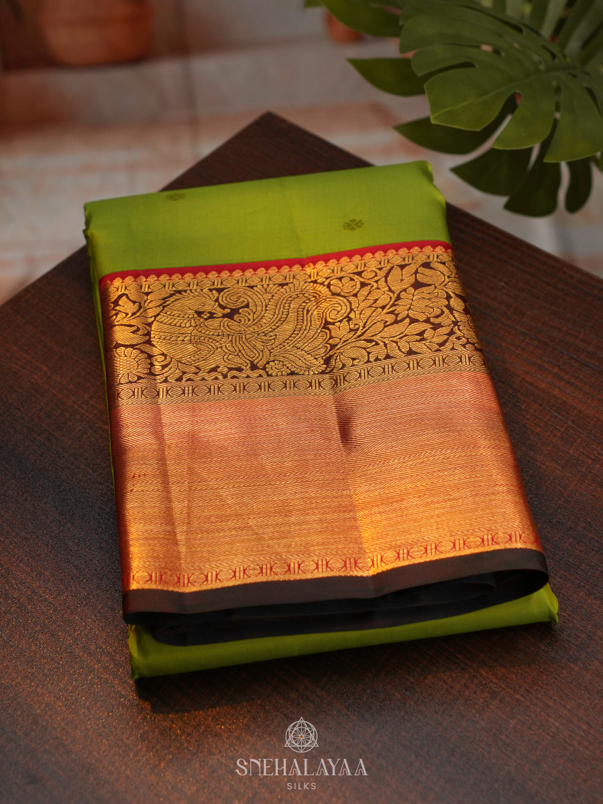Green Kanjivaram Silk Saree