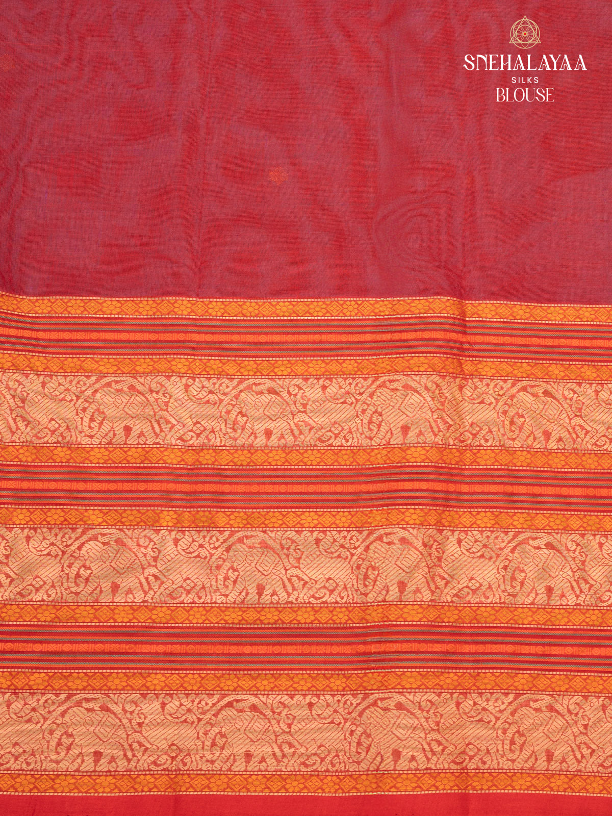 Deep Blue Kanchi Cotton Saree