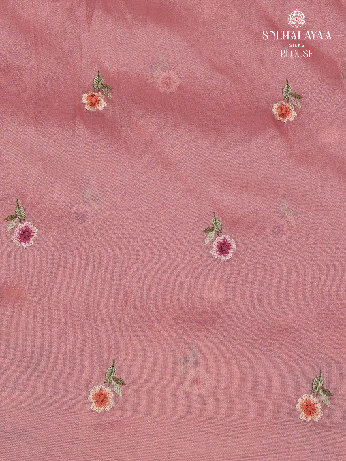 Pastel Pink Embroidery Designer Saree