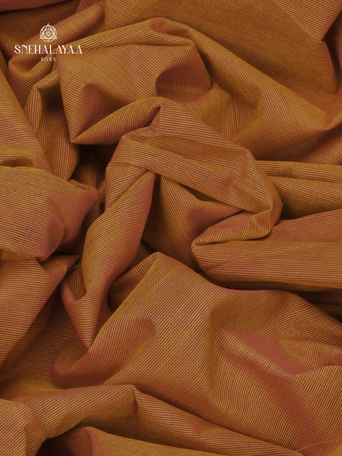 Orange Kanchi Cotton Saree