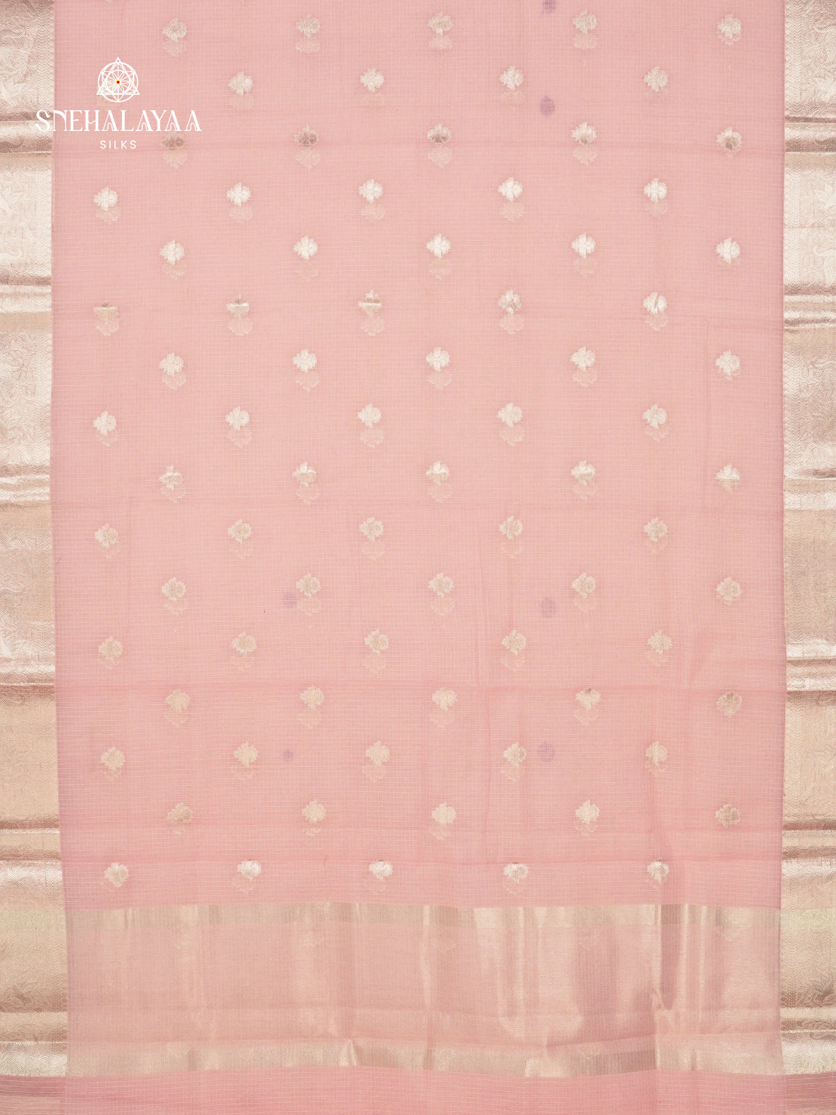 Pale Pink Kota Saree