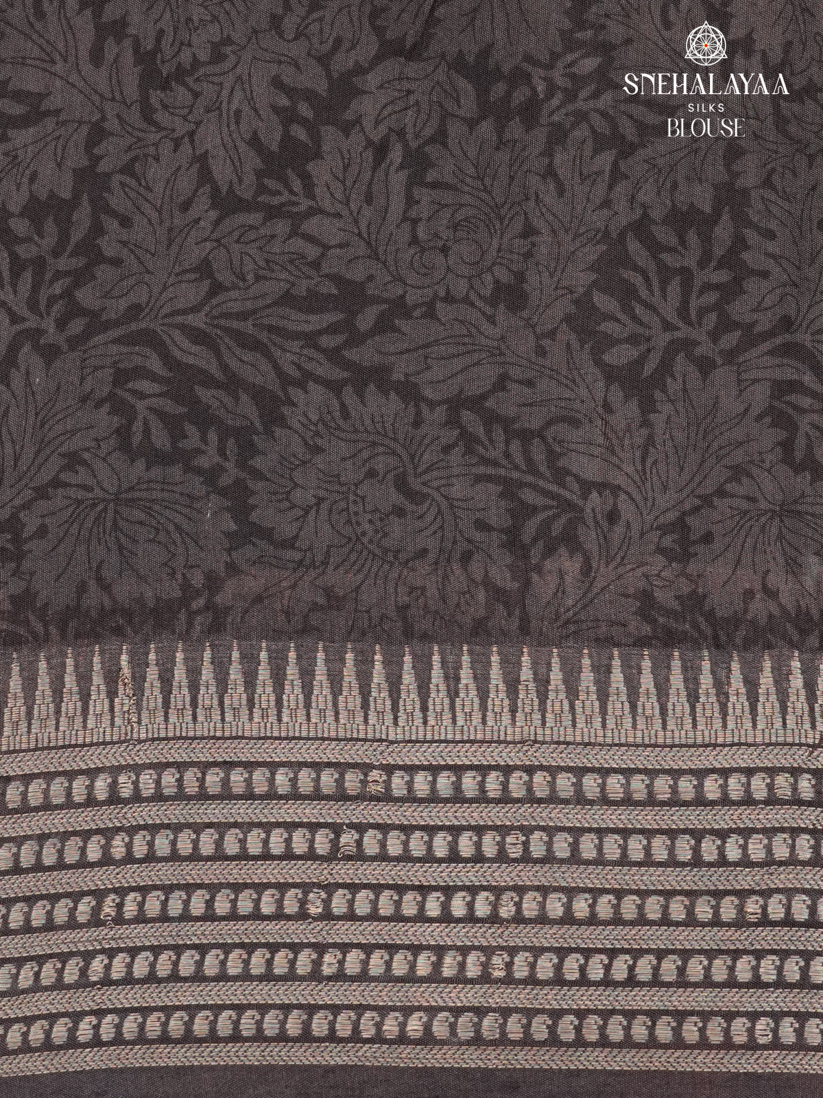 Maroon Chanderi Saree