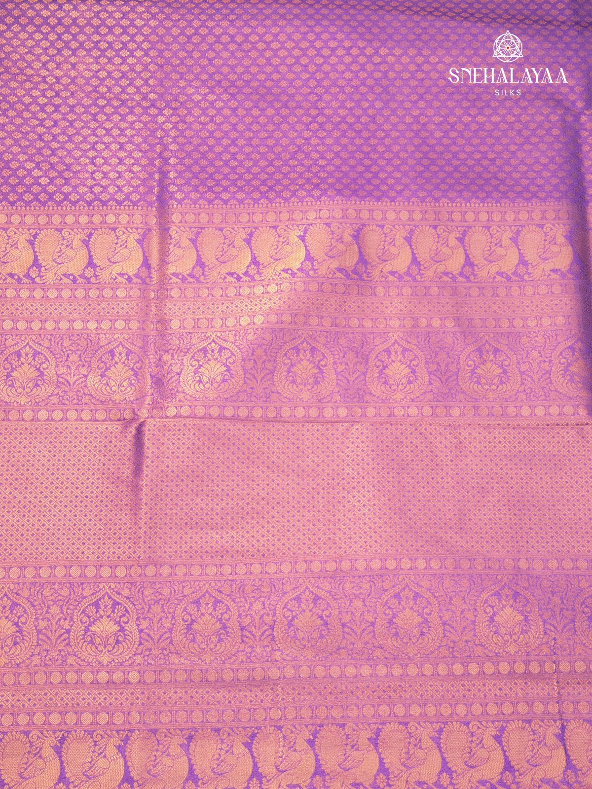Lavender Soft Silk Saree