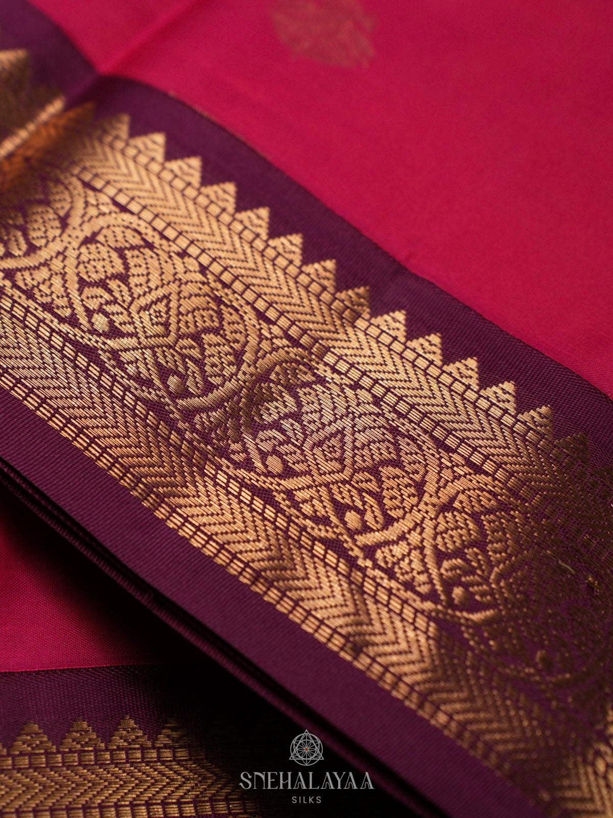 Pink Kanjivaram Silk Saree