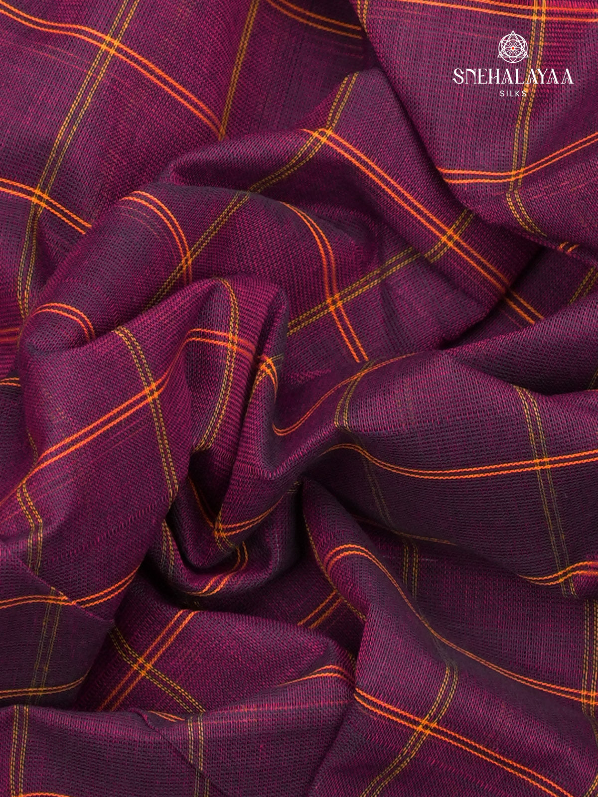 Purple Kanchi Cotton Saree