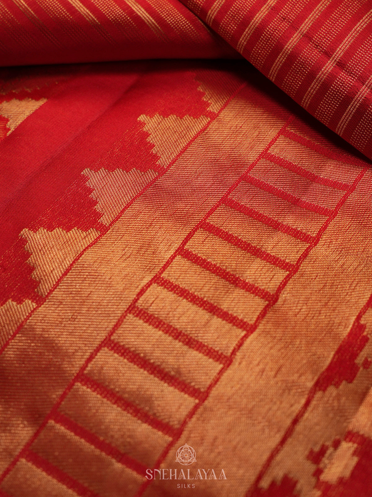 Red Kanjivaram Silk Saree