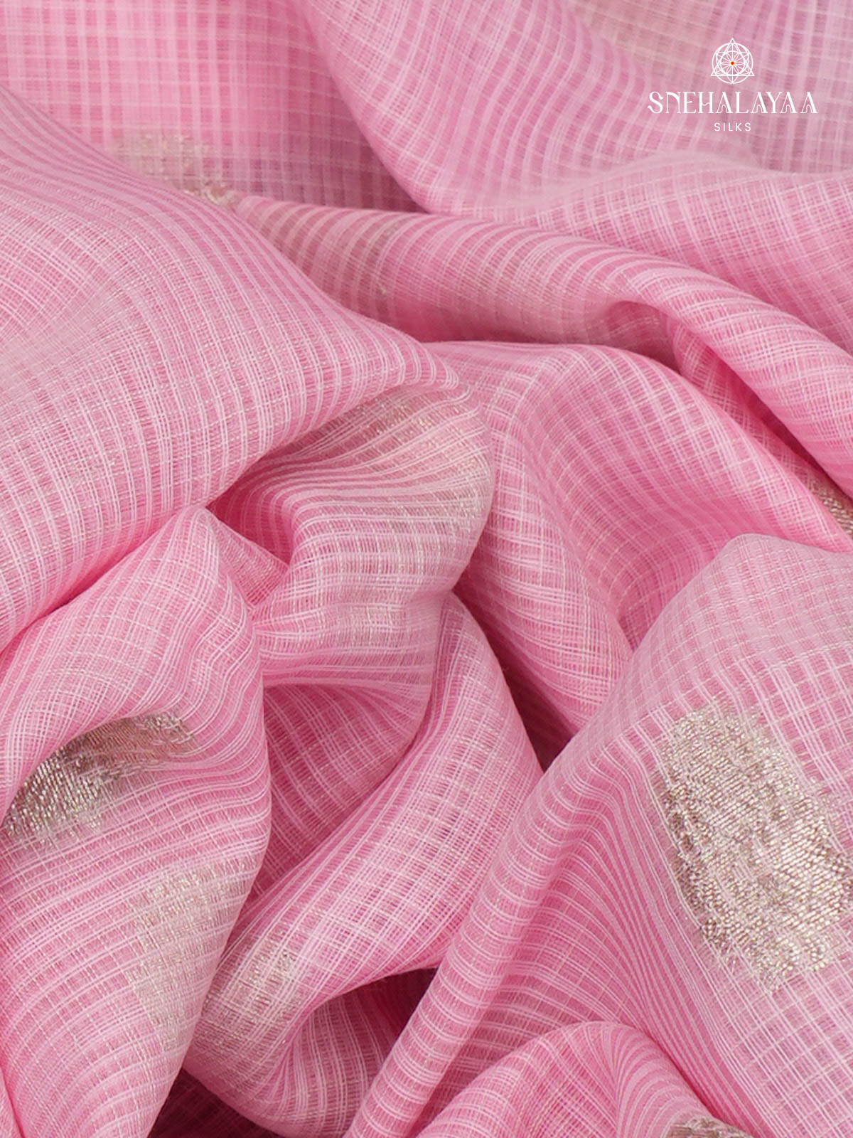 Pale Pink Kota Saree