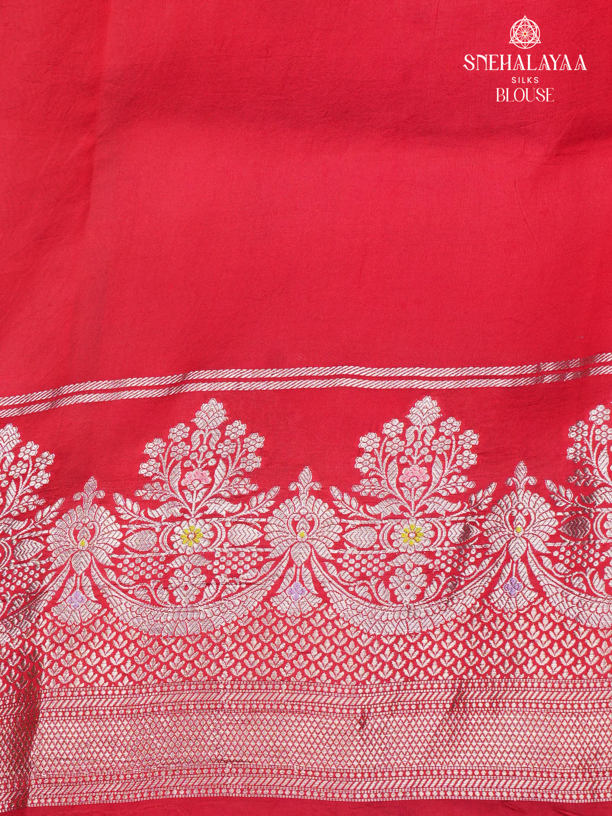 Pink Banaras Dupion Silk Saree