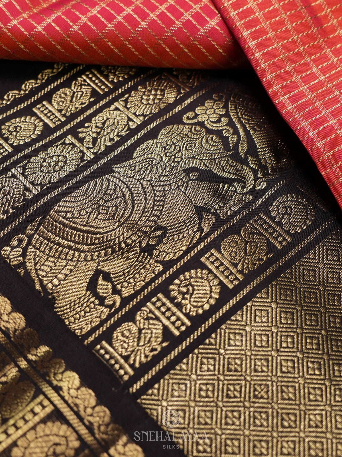 Red Kanjivaram Silk Saree