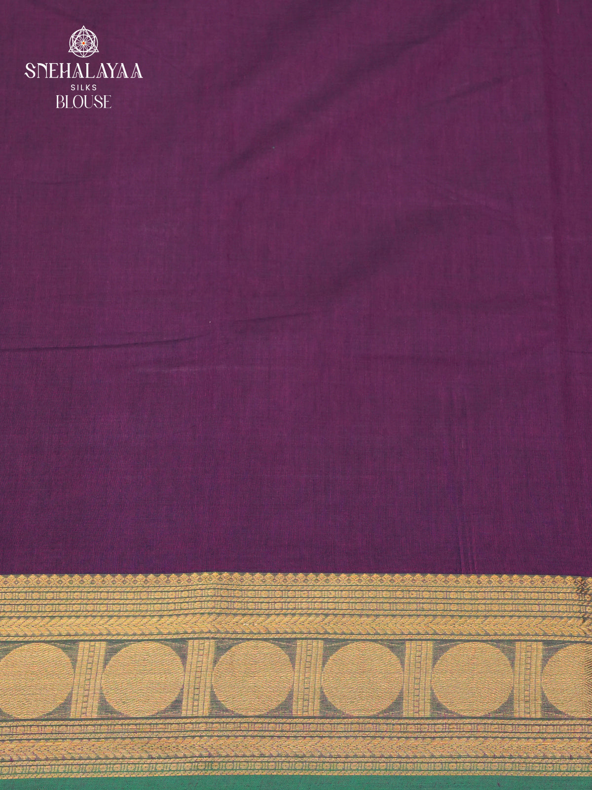 Plum Purple Chettinad Cotton Saree
