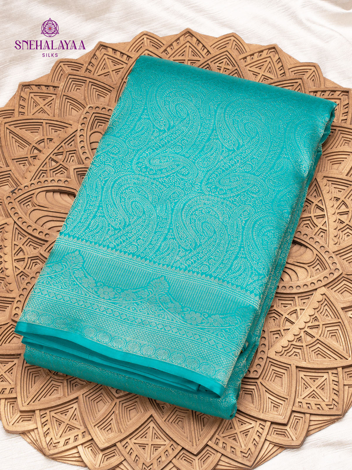 Blue Kanjivaram Silk Saree