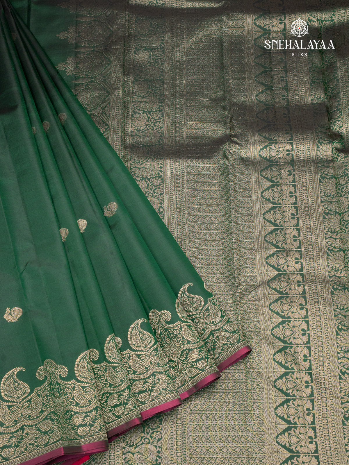 Green Kanjivaram Silk Saree
