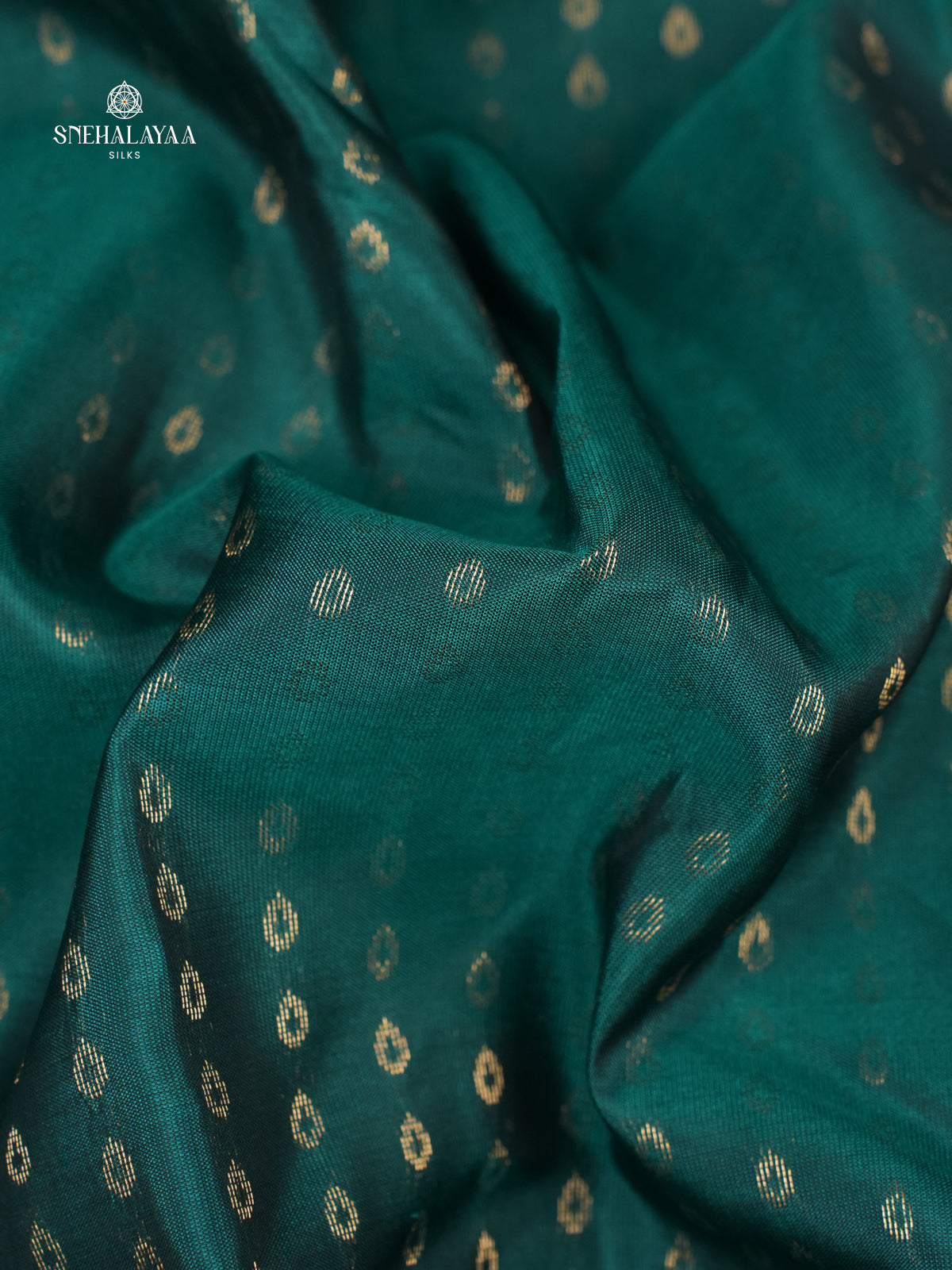 Forest Green Kanjivaram Silk Saree