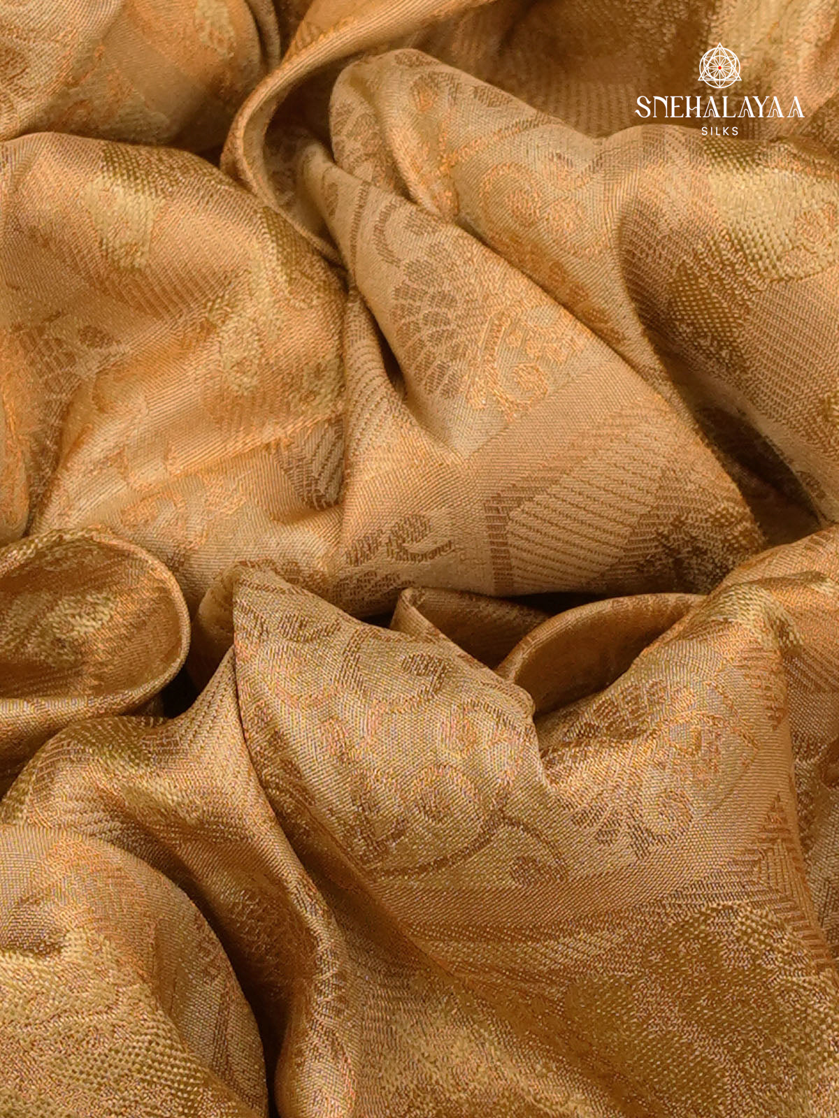 Golden Yellow Soft Silk Saree