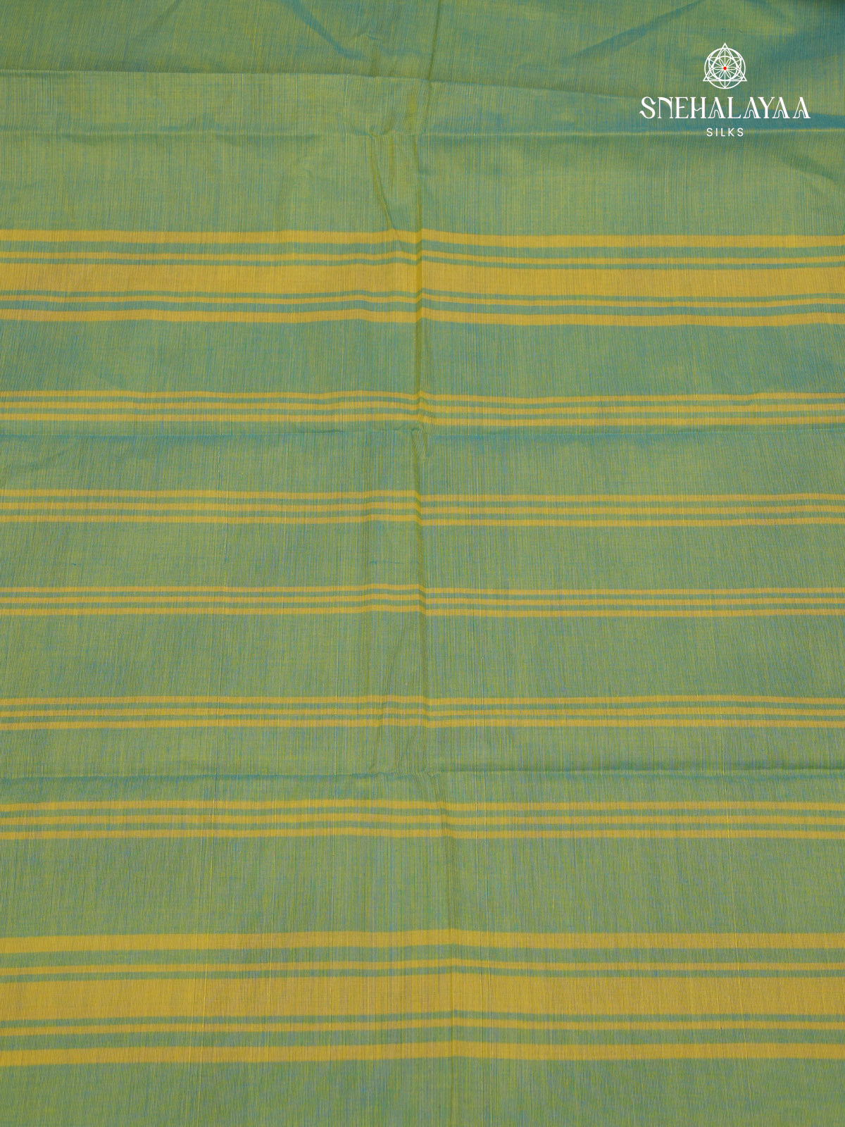 Green Chettinad Cotton Saree