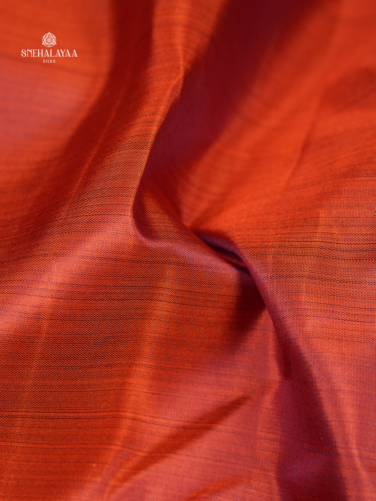 Orange Kanjivaram Silk Saree