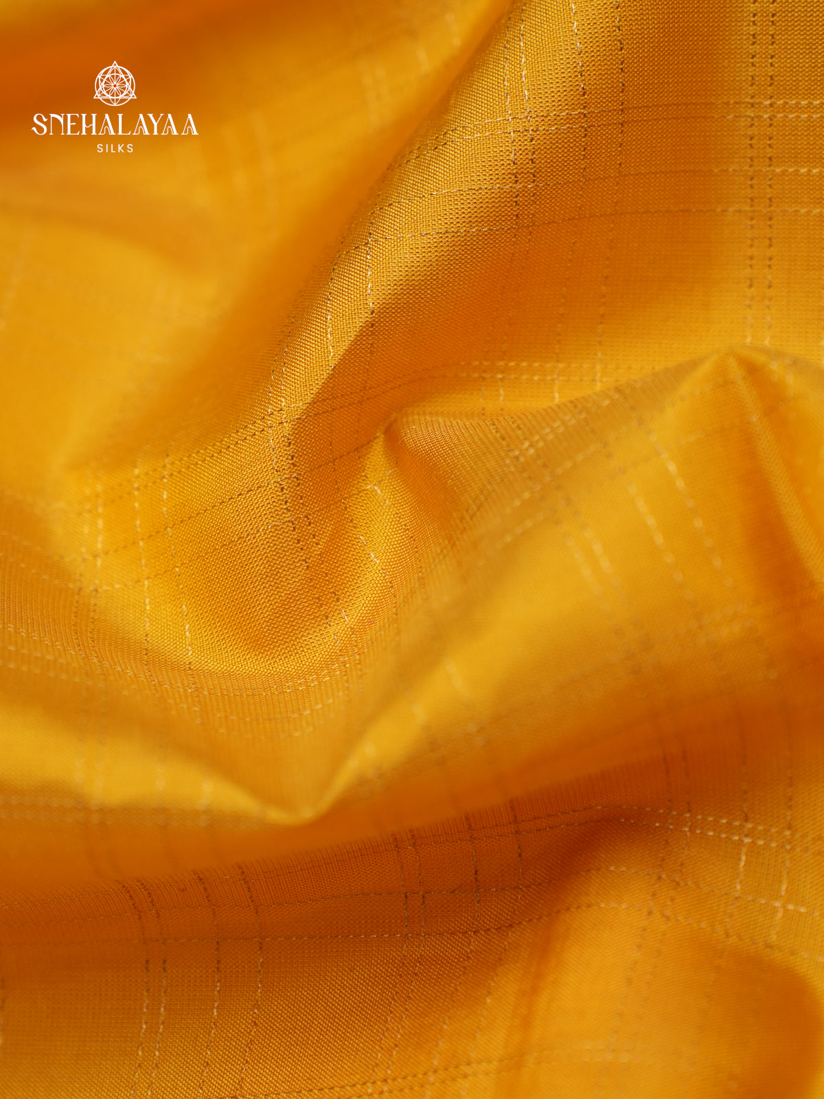 Mango Yellow Kanjivaram Silk Saree