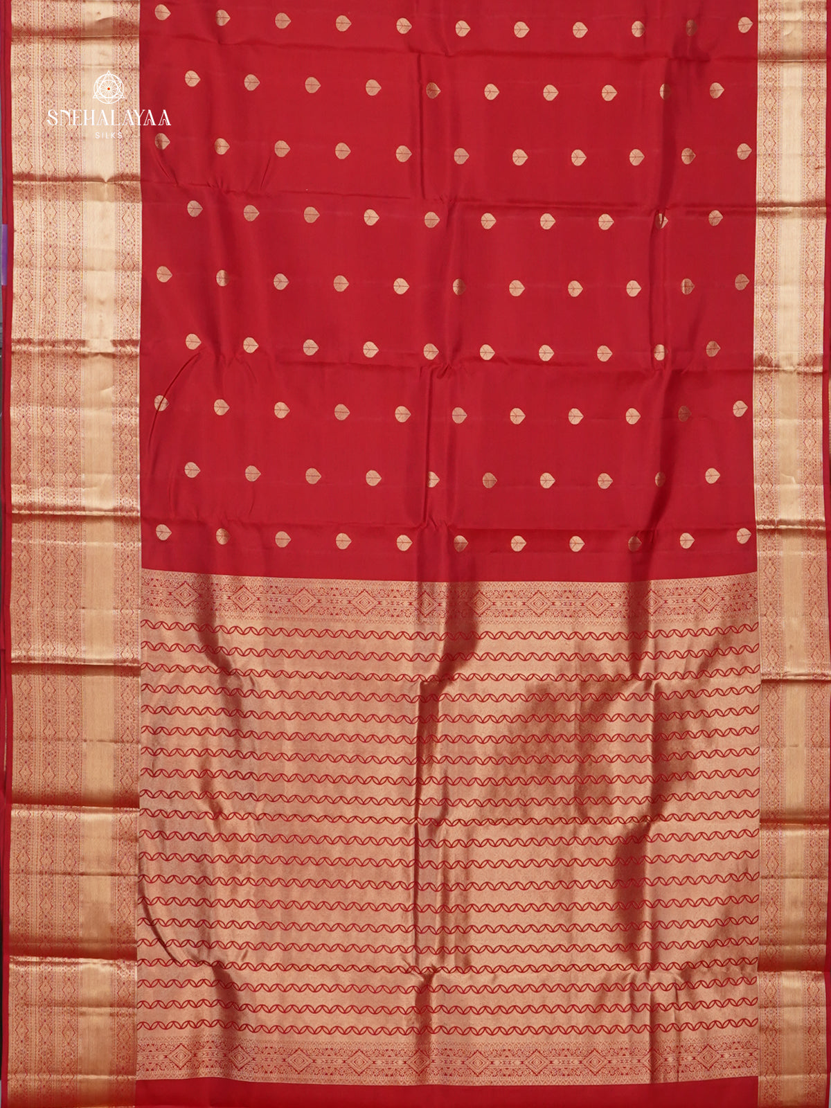 Maroon Kanjivaram Silk Saree