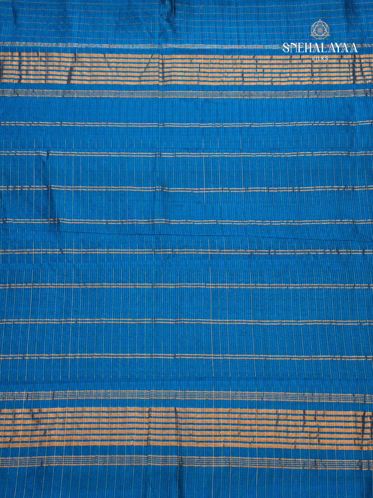 Blue Mangalagiri Silk Cotton Saree