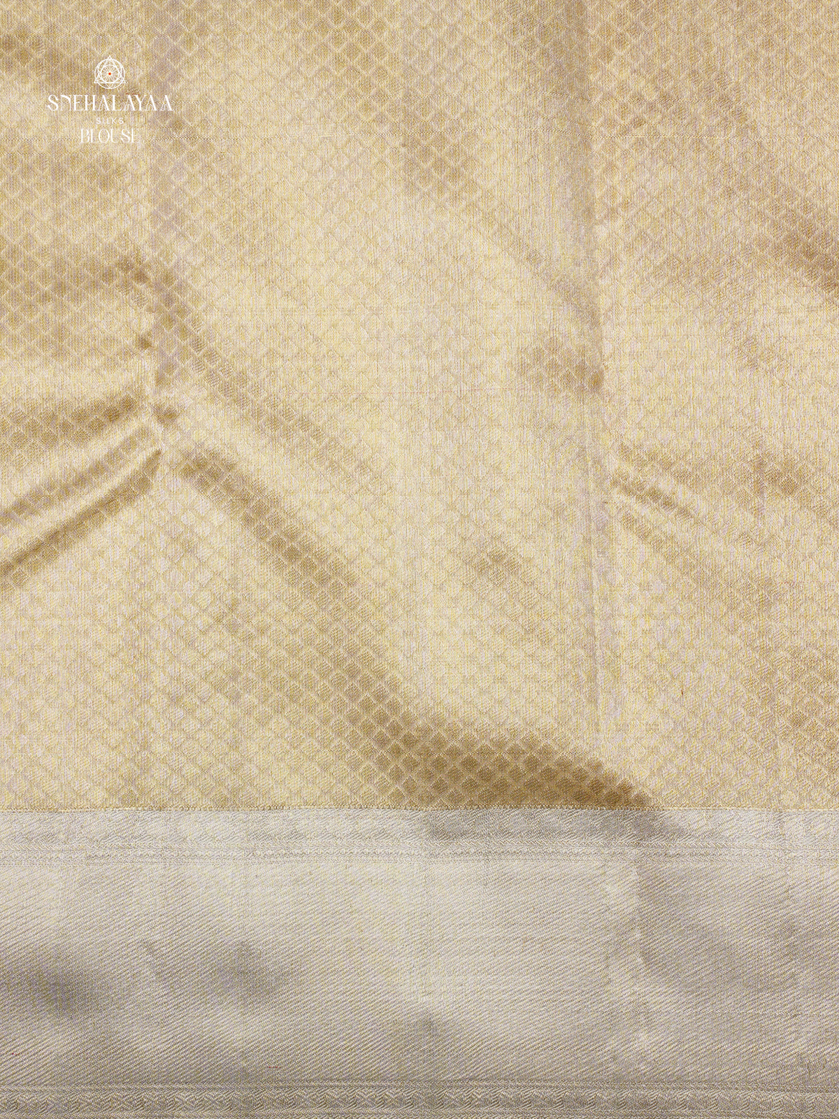 Mustard Gold Kanjivaram silk saree