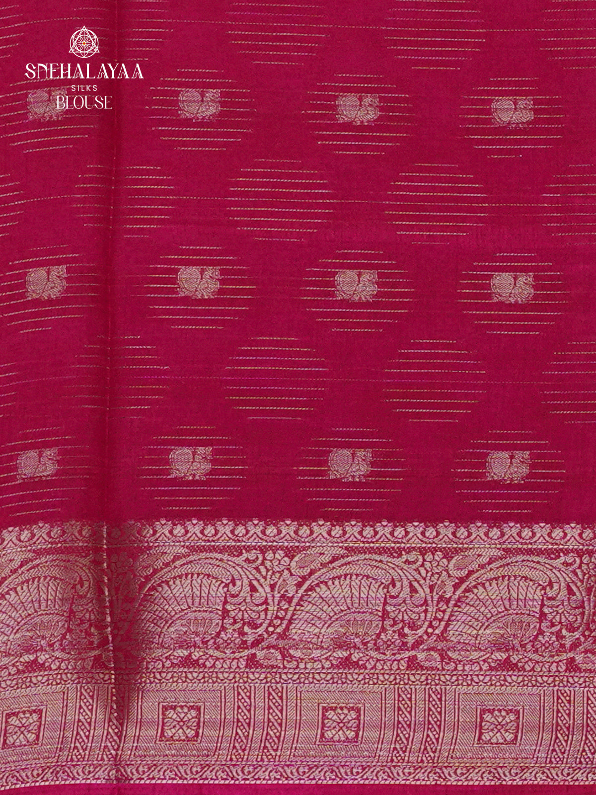 White Dola Silk Saree