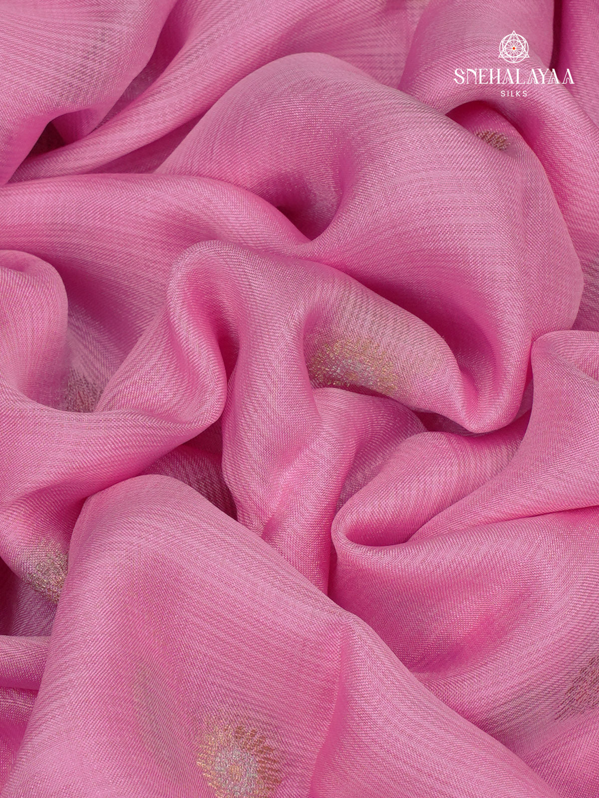 Pink Banaras Silk Saree