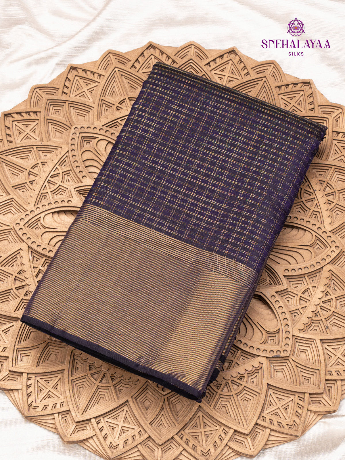 Purple Kanjivaram Silk Saree