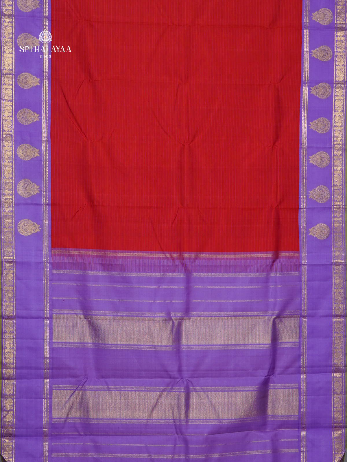 Red Kanjivaram Silk Saree