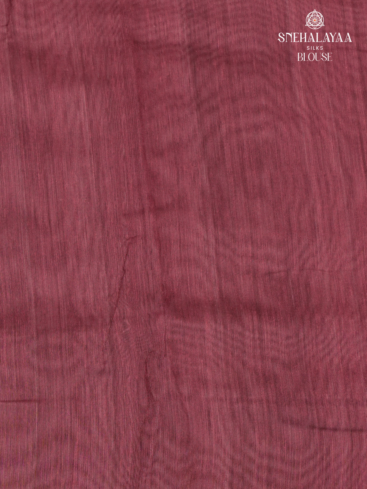 Maroon Printed Linen Saree