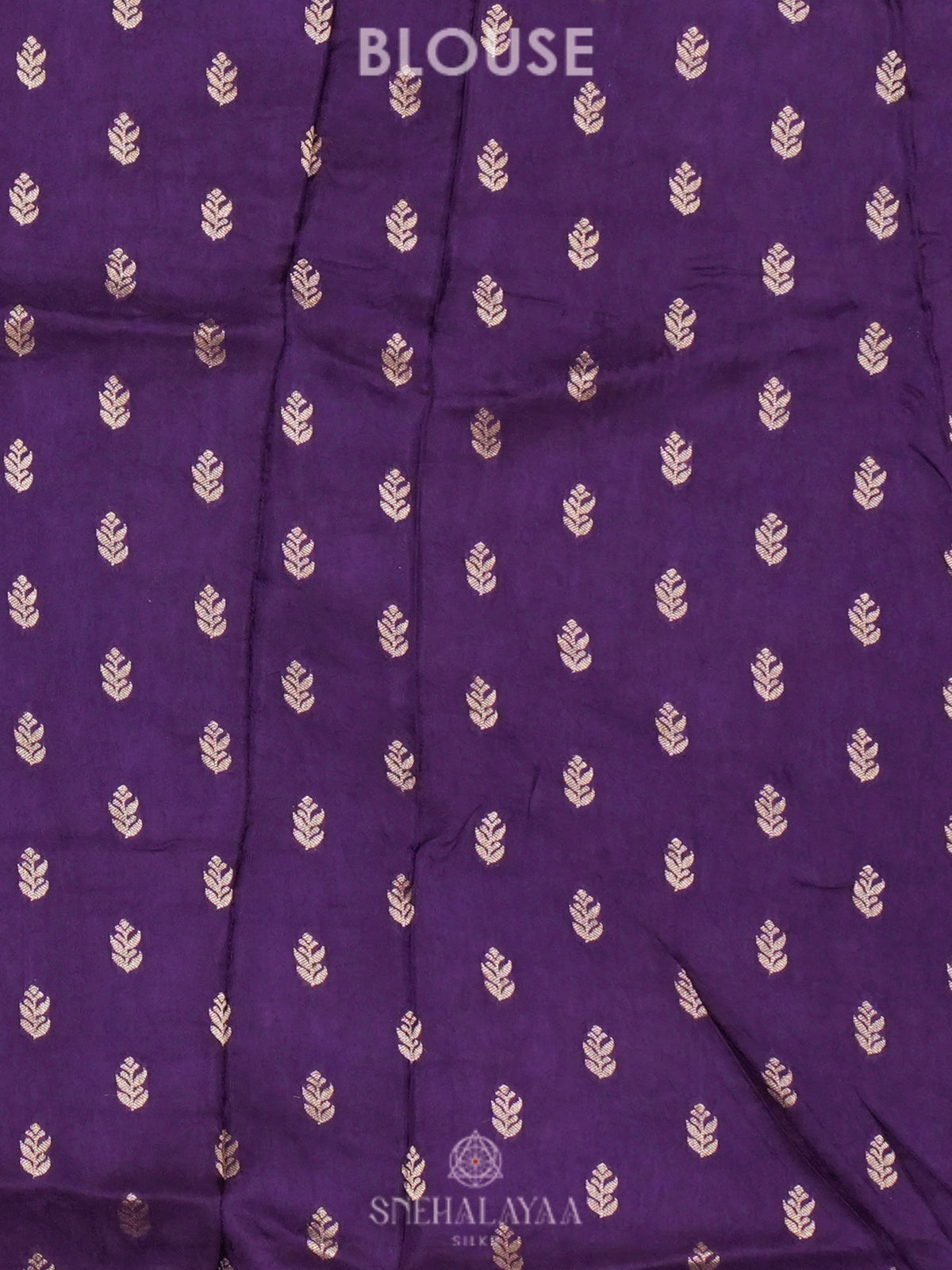 Purple Banaras Dola Silk Saree